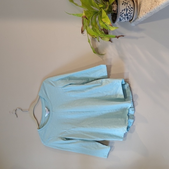 DownEast Light‎ Blue Long Sleeve Shirt - Picture 5 of 5